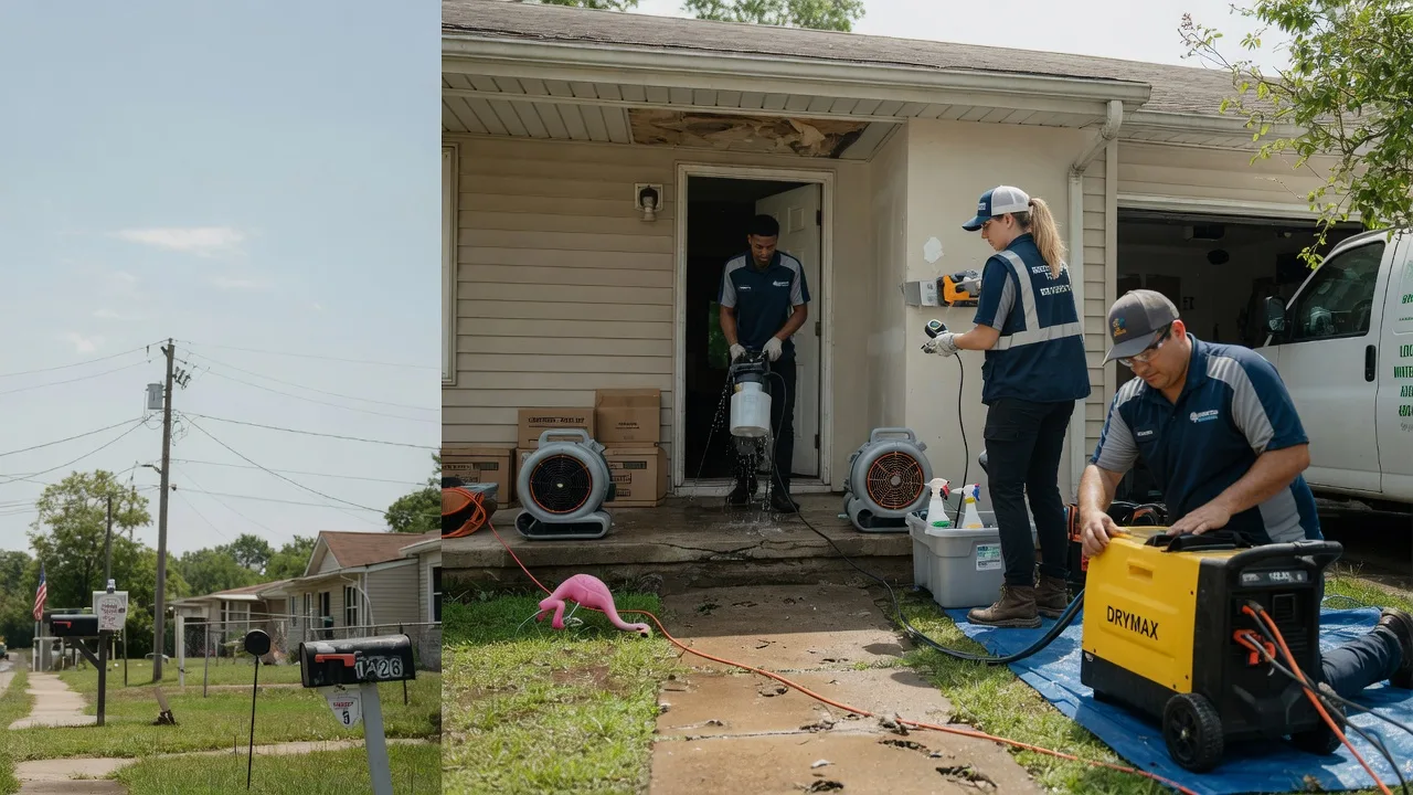 Storm Damage Water Removal in Shreve, OH near me